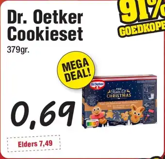 Budget Food Dr. Oetker Cookieset aanbieding