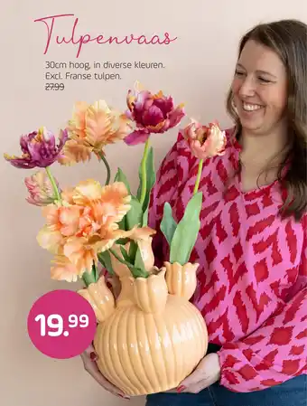 Coppelmans Tulpenvaas aanbieding