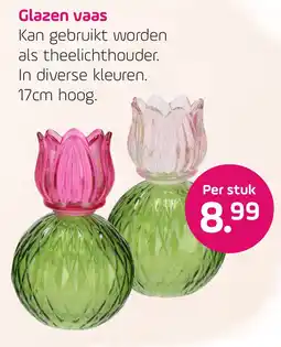 Coppelmans Glazen vaas aanbieding