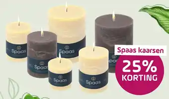 Coppelmans Spaas kaarsen aanbieding