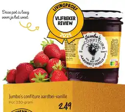 Jumbo Jumbo's confiture aardbei vanille aanbieding