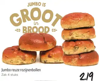 Jumbo Jumbo reuze rozijnenbollen aanbieding