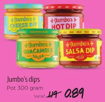 Jumbo Jumbo's dips aanbieding