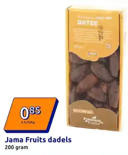 Action Jama Fruits dadels aanbieding