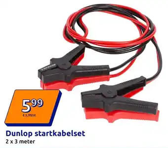 Action Dunlop startkabelset aanbieding