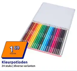 Action Kleurpotloden aanbieding