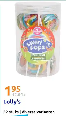 Action Lolly's aanbieding