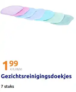 Action Gezichtsreinigingsdoekjes aanbieding