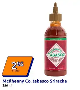 Action McIlhenny Co. tabasco Sriracha aanbieding