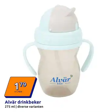 Action Alvär drinkbeker aanbieding