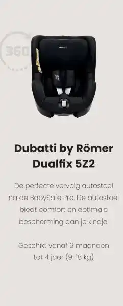 Babypark Dubatti by Römer Dualfix 5Z2 aanbieding