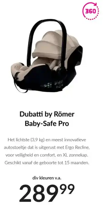 Babypark Dubatti by Römer Baby Safe Pro aanbieding