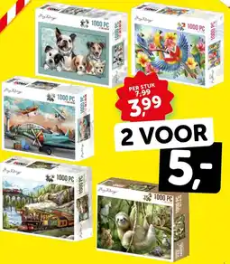 Boekenvoordeel Diverse puzzels aanbieding