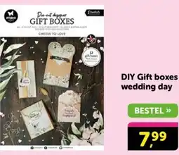 Boekenvoordeel DIY Gift boxes wedding day aanbieding