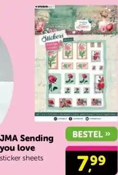 Boekenvoordeel JMA Sending you love aanbieding