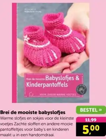 Boekenvoordeel Brei de mooiste babyslofjes aanbieding