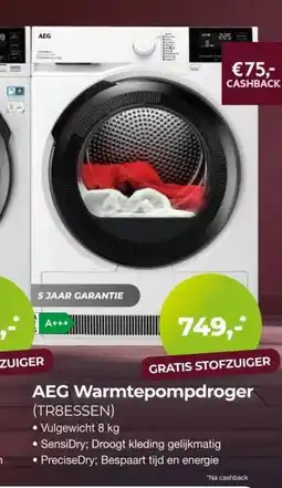 EP Beerepoot AEG Warmtepompdroger aanbieding