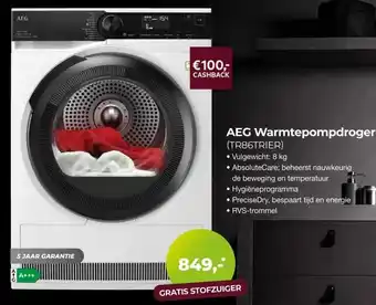 EP Beerepoot AEG Warmtepompdroger aanbieding