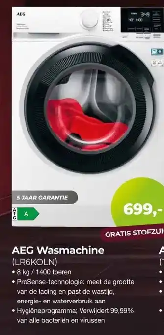 EP Beerepoot AEG Wasmachine LR6KOLN aanbieding