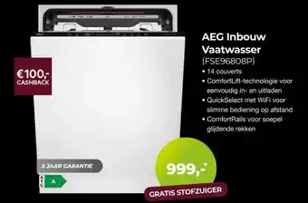 EP Beerepoot AEG Inbouw vaatwasser FSE96808P aanbieding