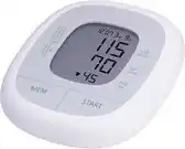 Bol.com Grundig Bloeddrukmeter Bovenarm - Bloeddruk en Hartslag - LCD Scherm - Incl. Manchet - Wit aanbieding