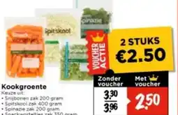 Vomar Voordeelmarkt Kookgroente aanbieding