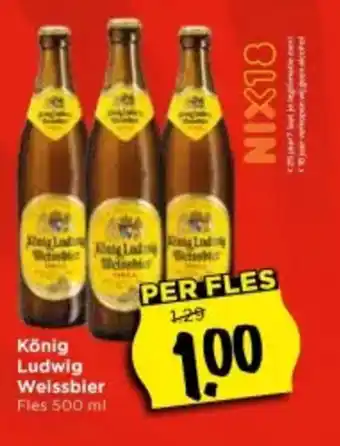 Vomar Voordeelmarkt König Ludwig Weissbier aanbieding