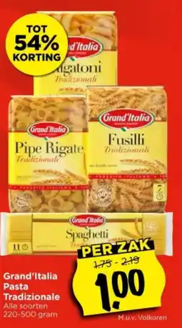 Vomar Voordeelmarkt Grand'Italia Pasta Tradizionale aanbieding