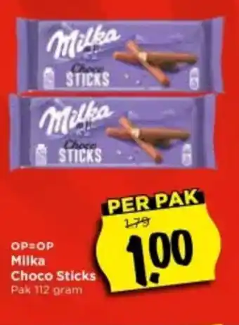 Vomar Voordeelmarkt Milka Choco Sticks aanbieding