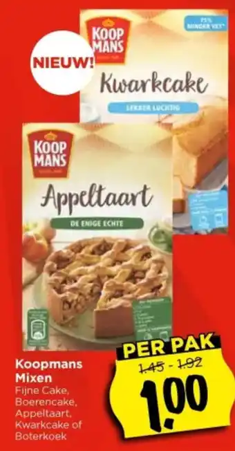 Vomar Voordeelmarkt Koopmans Mixen aanbieding