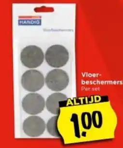 Vomar Voordeelmarkt Vloer beschermers aanbieding