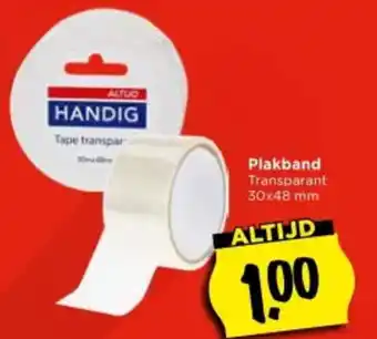 Vomar Voordeelmarkt Plakband aanbieding