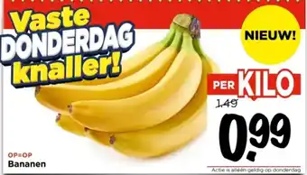 Vomar Voordeelmarkt Bananen aanbieding