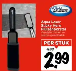 Vomar Voordeelmarkt Aqua Laser Sticky Hero Pluizenborstel aanbieding