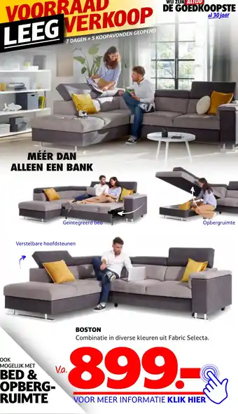 Seats and Sofas BOSTON aanbieding