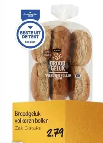 Jumbo Broodgeluk volkoren bollen aanbieding