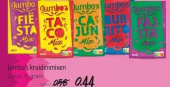 Jumbo Jumbo's kruidenmixen aanbieding