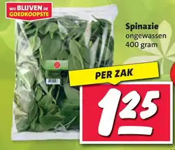 Nettorama Spinazie aanbieding