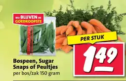 Nettorama Bospeen, Sugar Snaps of Peultjes aanbieding