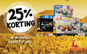 Intertoys LEGO F1 sets aanbieding