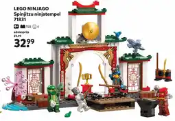 Intertoys LEGO NINJAGO Spinjitzu ninjatempel 71831 aanbieding