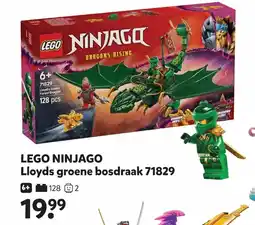 Intertoys LEGO NINJAGO Lloyds groene bosdraak 71829 aanbieding