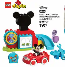 Intertoys LEGO DUPLO Disney Mickey Mouse clubhuis en auto 10454 aanbieding