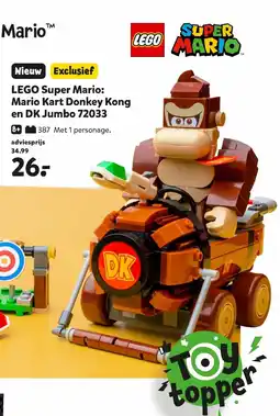 Intertoys LEGO Super Mario: Mario Kart Donkey Kong en DK Jumbo 72033 aanbieding