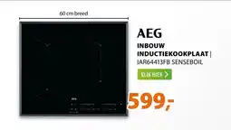 Expert AEG IAR64413FB SenseBoil aanbieding