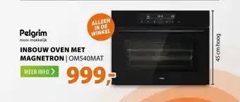 Expert INBOUW OVEN MET MAGNETRON aanbieding