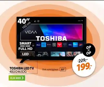 Expert Toshiba 40LV2463DG aanbieding