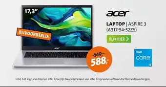 Expert Acer Aspire 3 (A317-54-52ZS) aanbieding