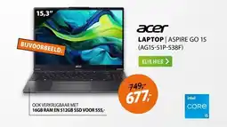 Expert LAPTOP ASPIRE GO 15 aanbieding