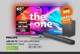 Expert Philips The One 65PUS8949 Ambilight (2024) aanbieding